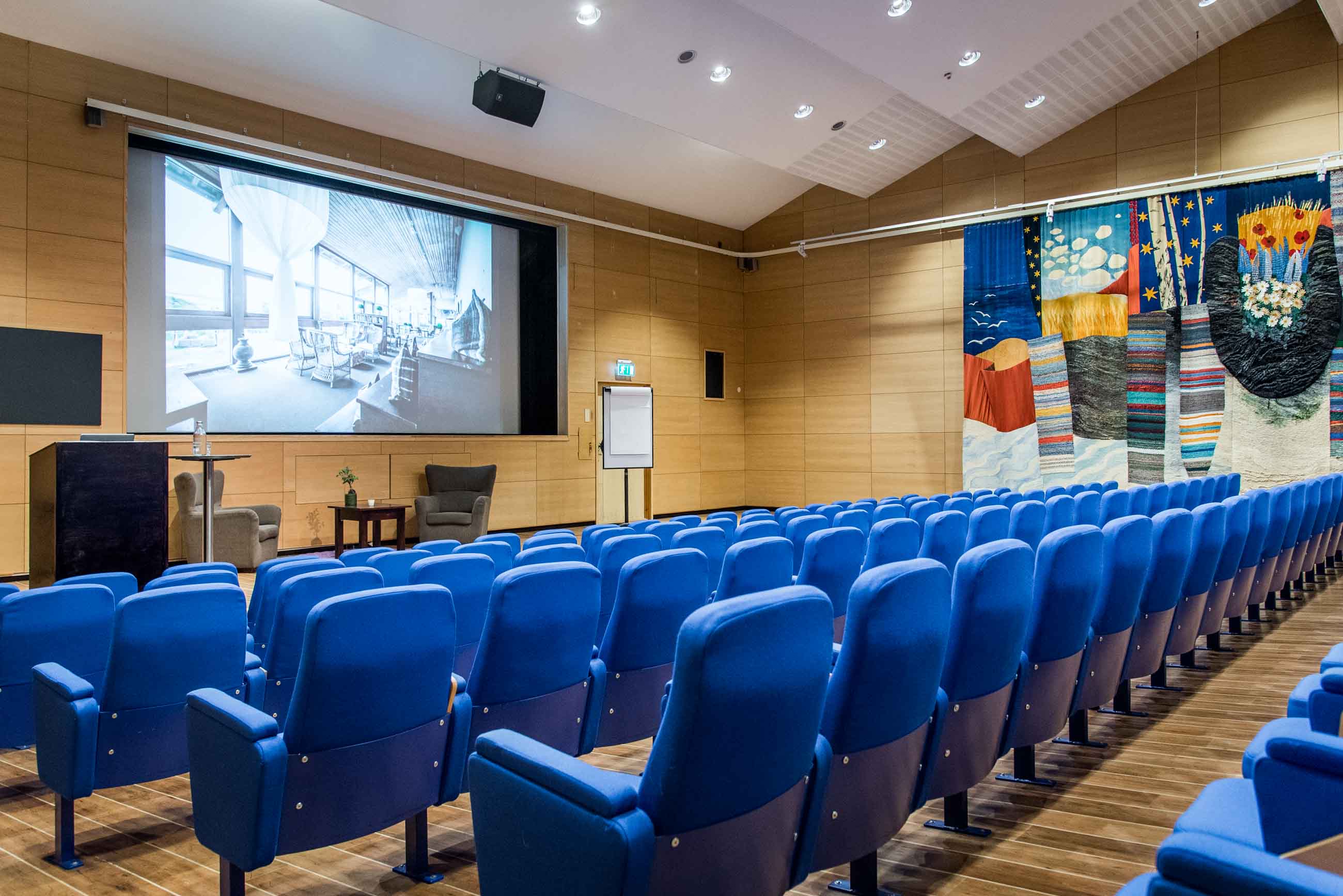 Aulan hörsal på Arken Hotel & Art Garden Spa