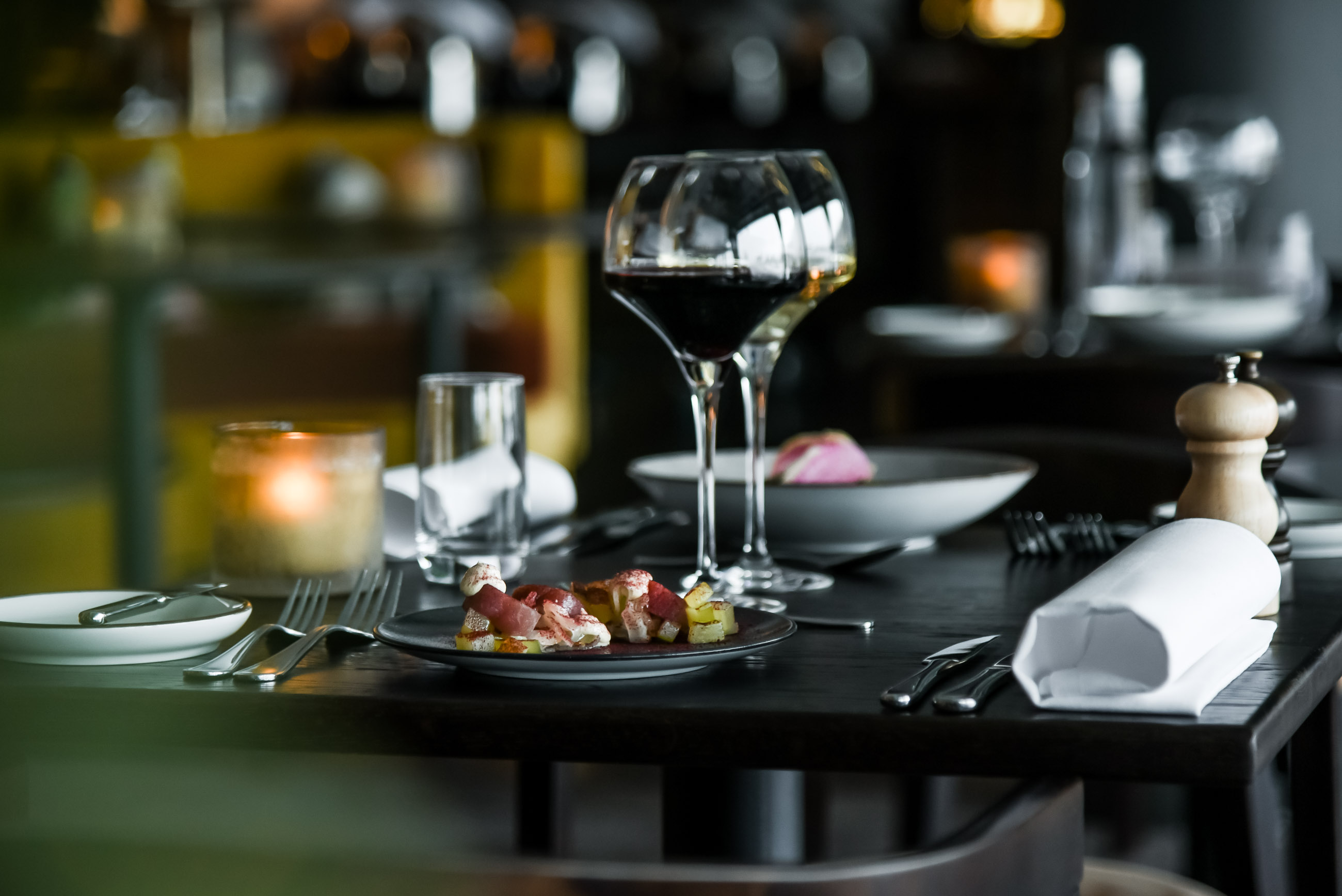 Förrätt på restaurang Flora Arken Hotel & Art Garden Spa